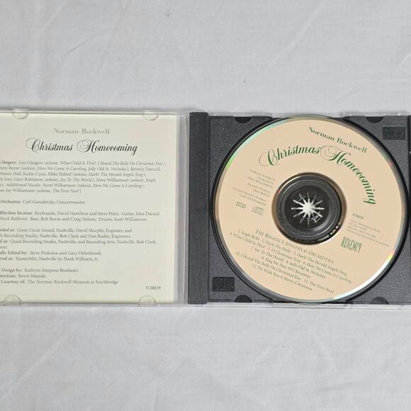 Norman Rockwell Christmas Homecoming CD Pre-Owned - Picture 2 of 4
